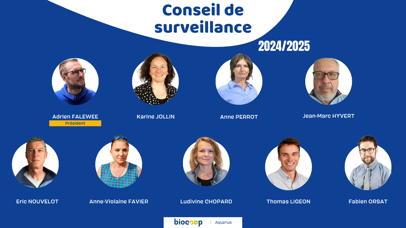 Le Conseil de Surveillance Le Conseil de Surveillance