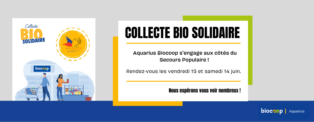 Collecte Bio Solidaire