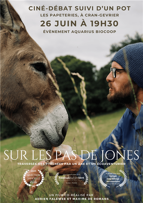 Projection - Film "Sur les pas de Jones"