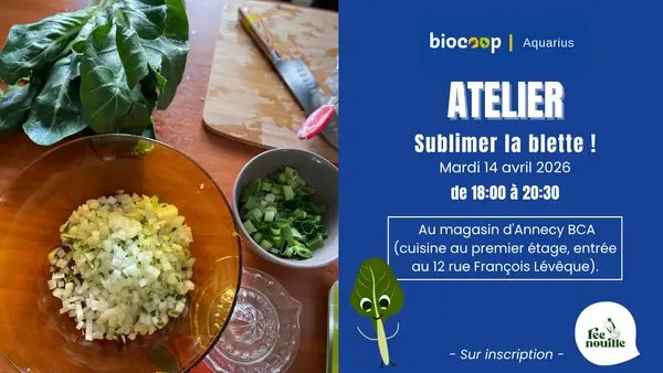 Atelier de cuisine - 14 avril 2026